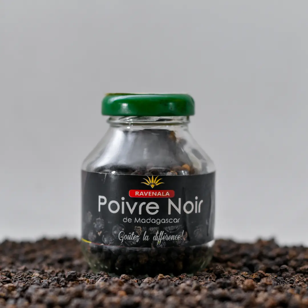 Poivre noir en bocal 60Gr