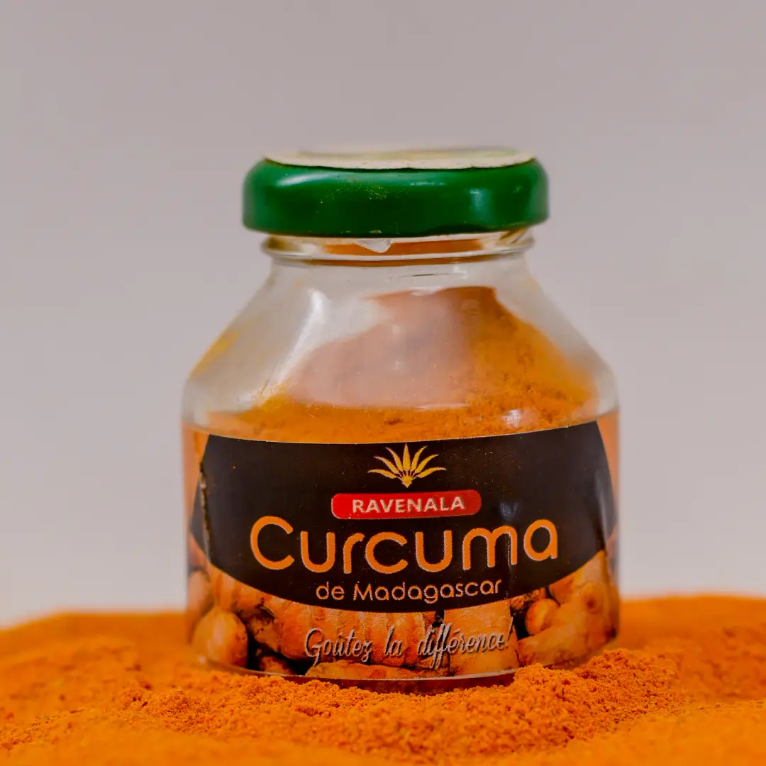 Curcuma poudre en bocal
